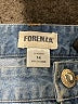 Forenza 100% Cotton Blue Jeans Size 14 - photo 8