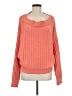 Free People Solid Orange Pullover Sweater Size M - photo 1