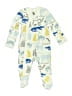 Tea 100% Cotton Print Blue Long Sleeve Onesie Size 0-3 mo - photo 1
