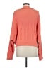 Free People Solid Orange Pullover Sweater Size M - photo 2