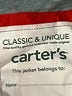 Carter's 100% Polyester Red Raincoat Size 4T - photo 3