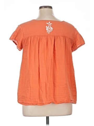 Sigrid Olsen Short Sleeve Blouse (view 2)