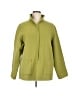 Eileen Fisher Green Wool Coat Size L - photo 1