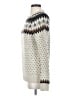 Red Herring Chevron-herringbone Ivory Pullover Sweater Size S - photo 5