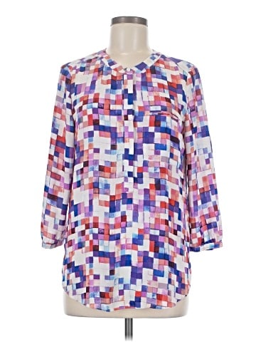 Not Your Daughter's Jeans 3/4 Sleeve Blouse (view 1)