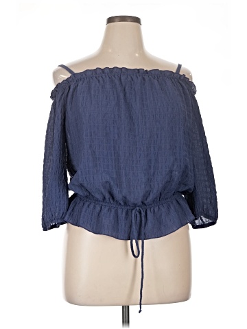 BCX 3/4 Sleeve Blouse (view 1)