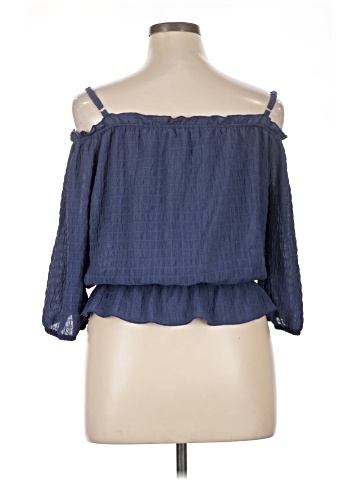 BCX 3/4 Sleeve Blouse (view 2)