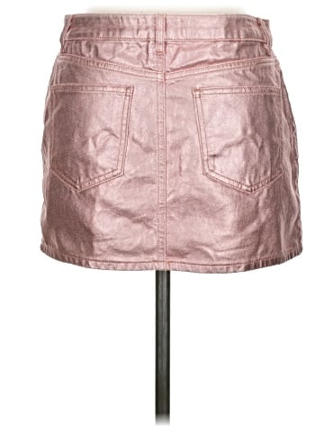 Miss Selfridge Faux Leather Skirt (view 2)