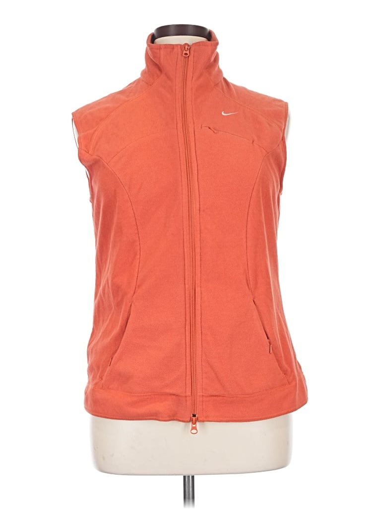 Pre-owned Nike Vest In Orange