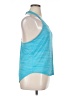 Nike 100% Polyester Blue Tank Top Size L - photo 4
