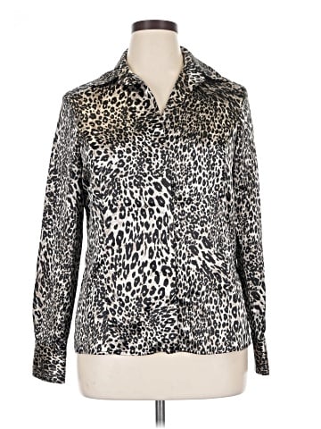 Jones New York Collection Long Sleeve Blouse (view 1)