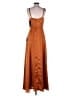 Lulus 100% Polyester Brown Casual Dress Size M - photo 2