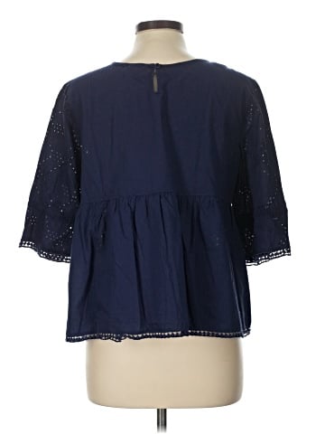 Jennifer & Grace 3/4 Sleeve Blouse (view 2)