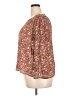 Max Studio 100% Polyester Brown 3/4 Sleeve Blouse Size XXL (estimated) - photo 5