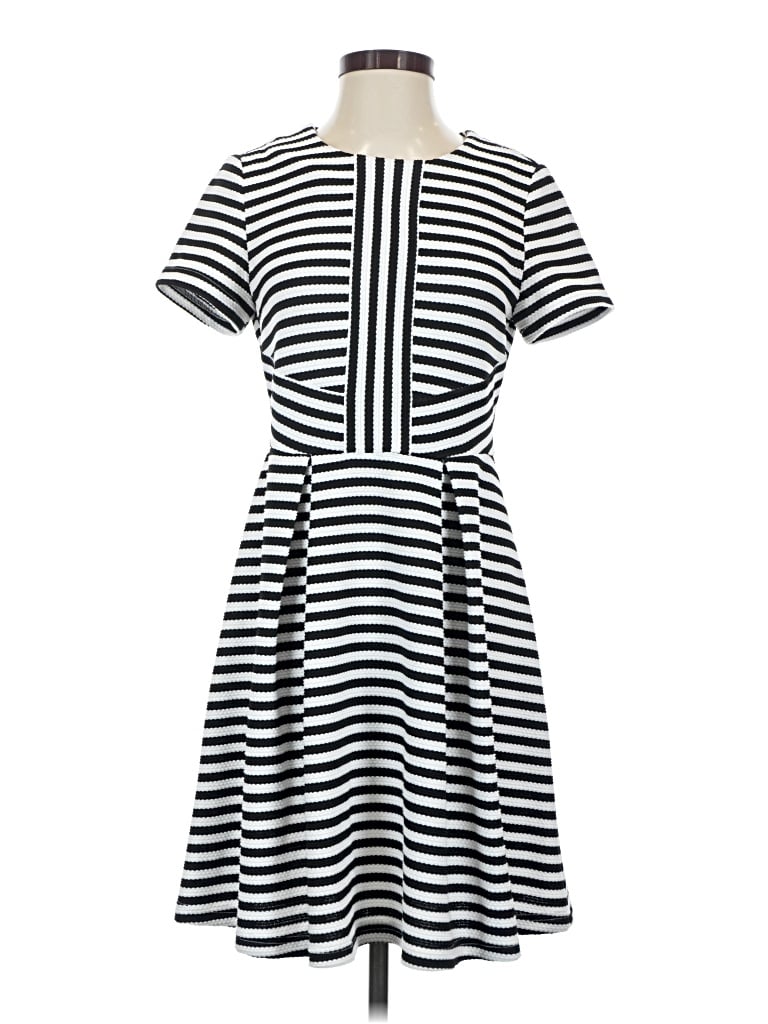 Pre-owned Cece Casual Dress In Black