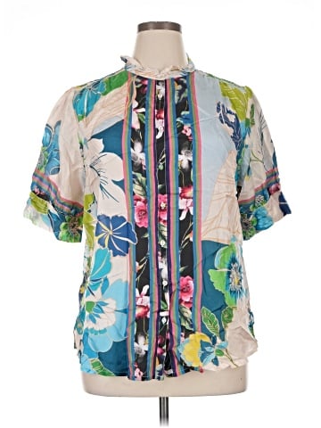 Johnny Was Short Sleeve Blouse (view 1)