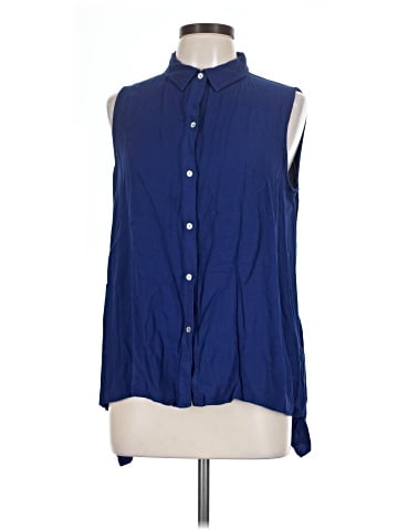 Fever Sleeveless Button-Down Shirt (view 1)