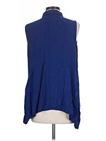 Fever Sleeveless Button-Down Shirt (view 2)