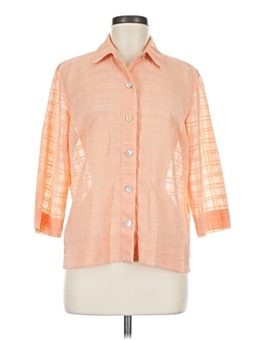 Crazy Horse 3/4 Sleeve Button-Down Shirt (view 1)