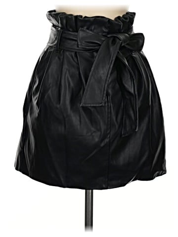 Do & Be Faux Leather Skirt (view 1)