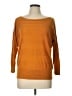 August Silk Orange Pullover Sweater Size L - photo 1