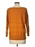 August Silk Orange Pullover Sweater Size L - photo 2