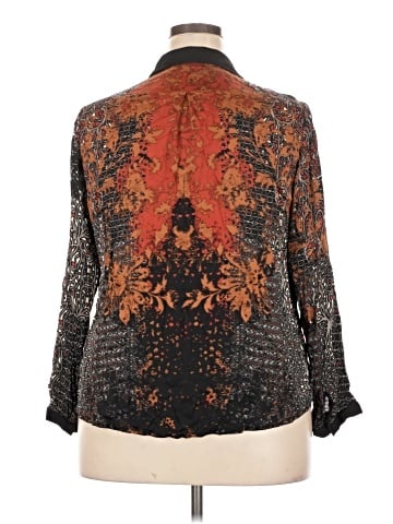 Nic + Zoe 3/4 Sleeve Silk Top (view 2)