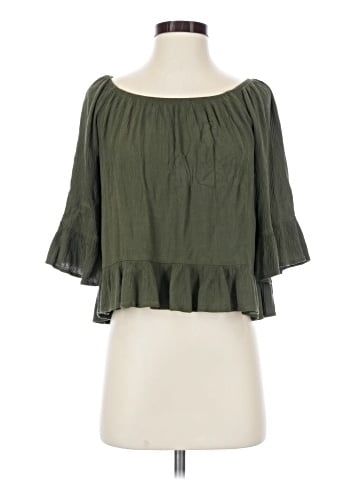 Sanctuary 3/4 Sleeve Blouse (view 1)