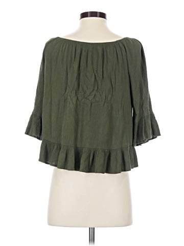 Sanctuary 3/4 Sleeve Blouse (view 2)