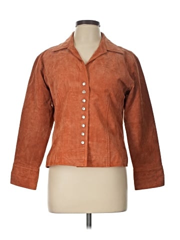 Coldwater Creek Leather Jacket (view 1)