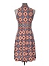 Wisp Print Orange Casual Dress Size 8 (petite) - photo 2