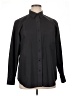 Foxcroft Solid Black Long Sleeve Button-Down Shirt Size 14 - photo 1