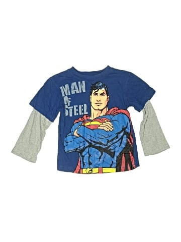 Superman 3/4 Sleeve T-Shirt (view 1)