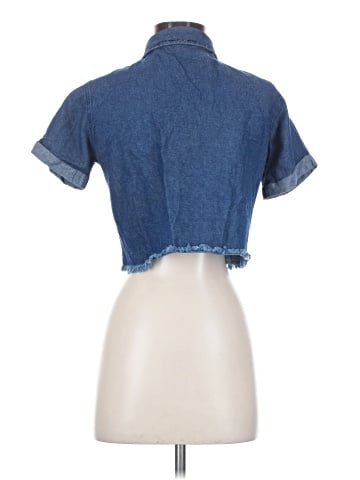 Derek Heart Short Sleeve Button-Down Shirt (view 2)