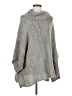 Splendid Tweed Gray Poncho Size Med - Lg - photo 1