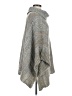 Splendid Tweed Gray Poncho Size Med - Lg - photo 4