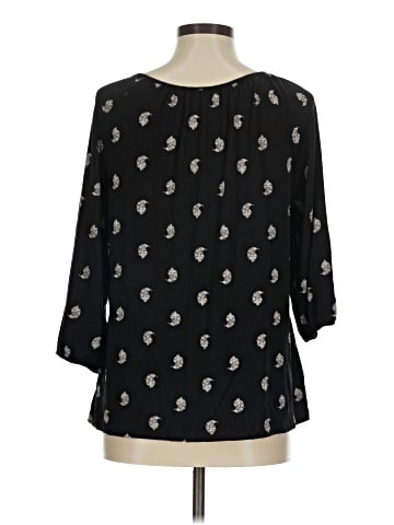 Garnet Hill 3/4 Sleeve T-Shirt (view 2)