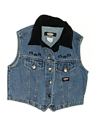 Jordache Denim Vest (view 1)