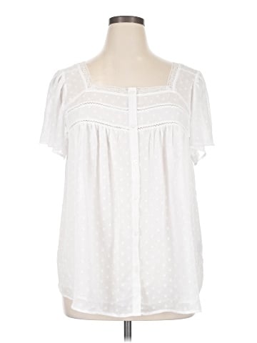 Torrid Short Sleeve Blouse (view 1)