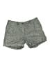 Apt. 9 Chevron-herringbone Gray Shorts Size 10 - photo 1