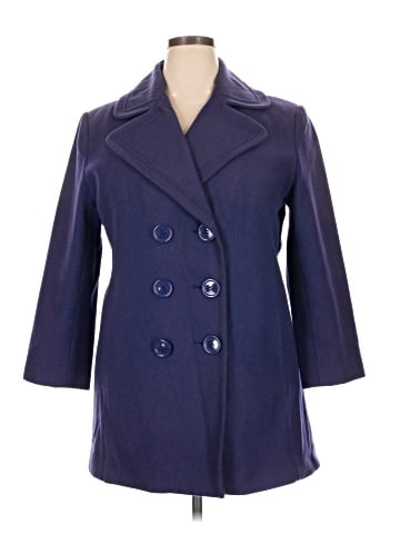 New York & Company Wool Coat (view 1)
