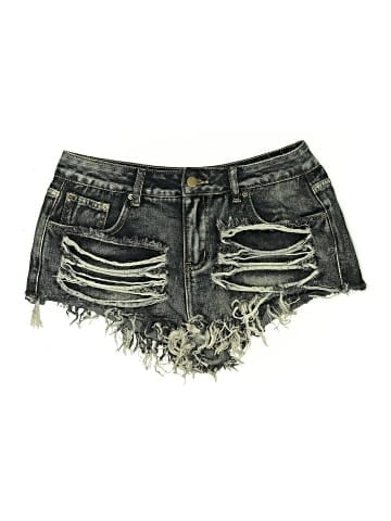 Romwe Denim Shorts (view 1)