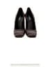Prada 100% Leather Burgundy Brown pumps Size EU 36 1/2 - photo 2