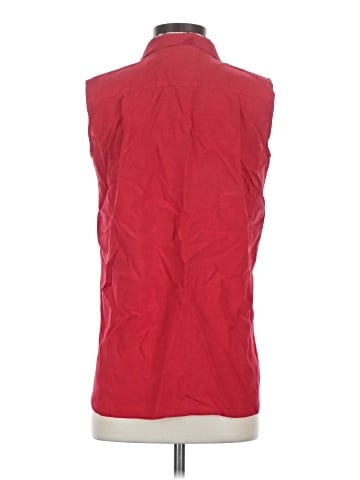 edward Sleeveless Silk Top (view 2)