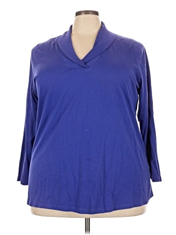 Roaman's 3/4 Sleeve T-Shirt (view 1)