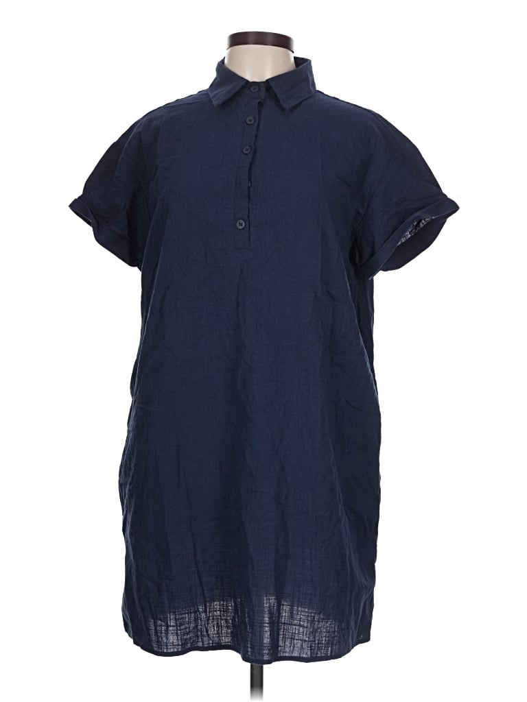 Pre-owned Zeagoo Casual Dress In Blue