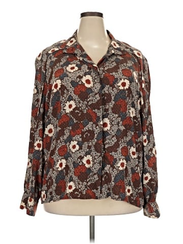 Harve Benard Long Sleeve Blouse (view 1)