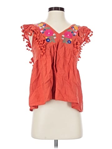Umgee Sleeveless Blouse (view 1)
