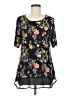Nina Leonard Black Short Sleeve Blouse Size M - photo 1