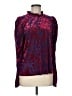 THML Burgundy Long Sleeve Blouse Size M - photo 1